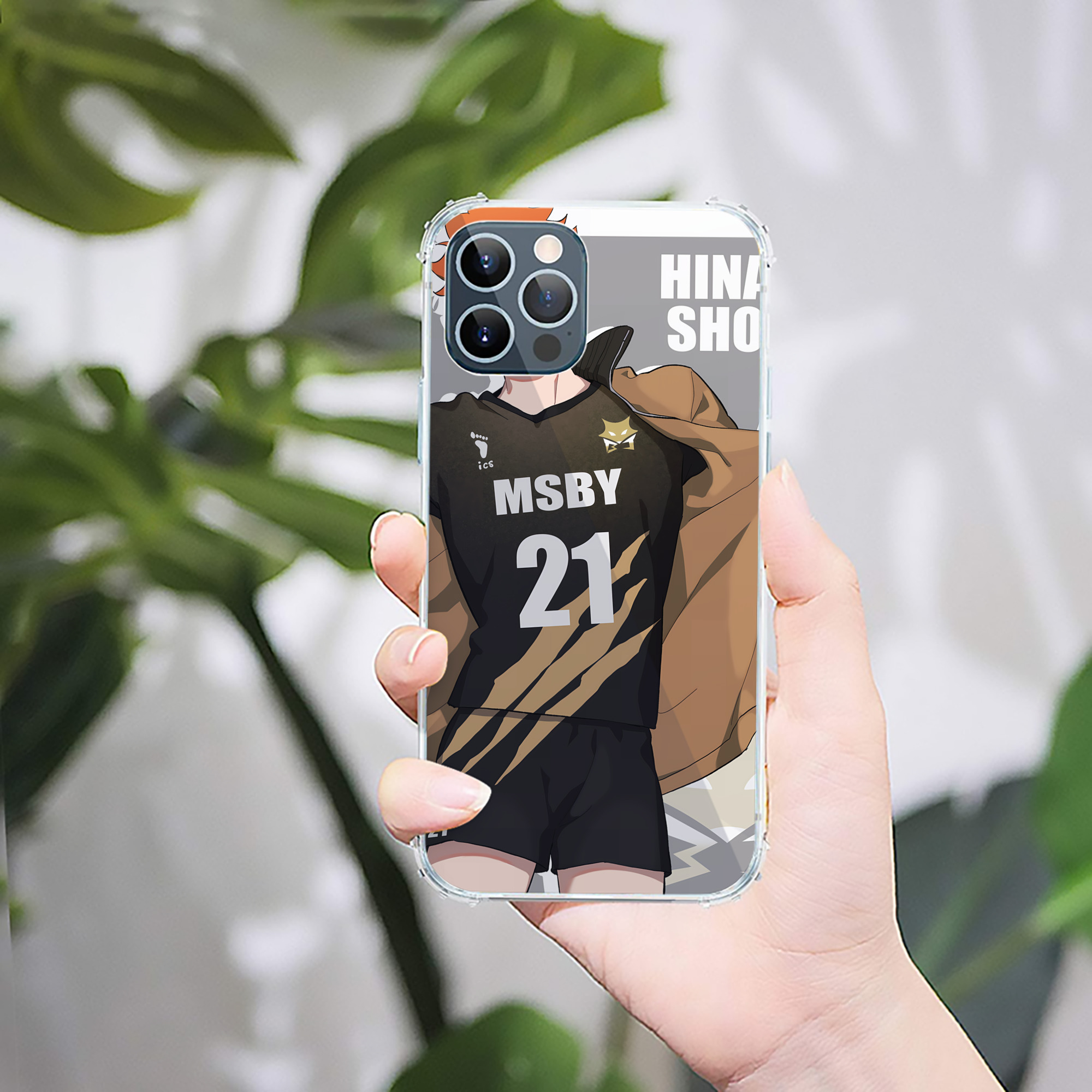 （画像用） ハイキュー!! Haikyu!! 【iPhone 12シリーズ対応】透明スマホケース（クリアソフトケース）